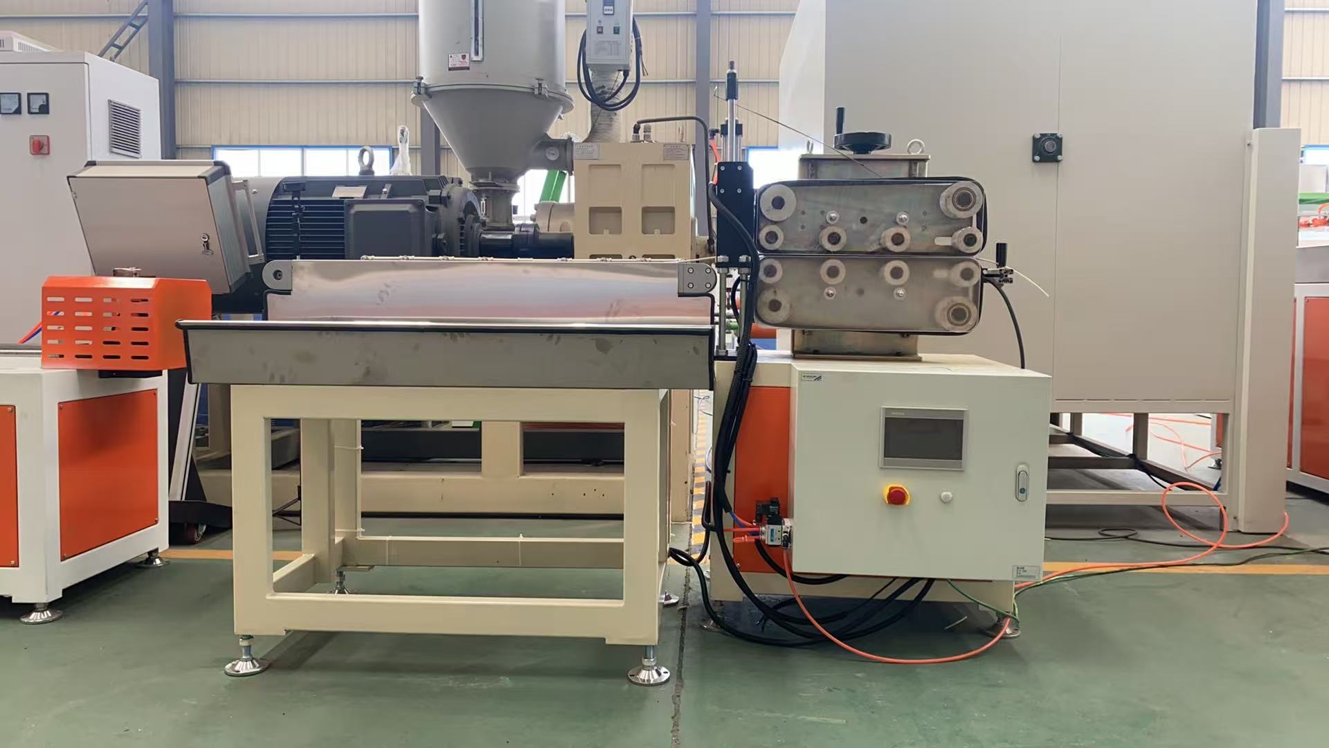 Máquina de corte a comprimento exportada para o México