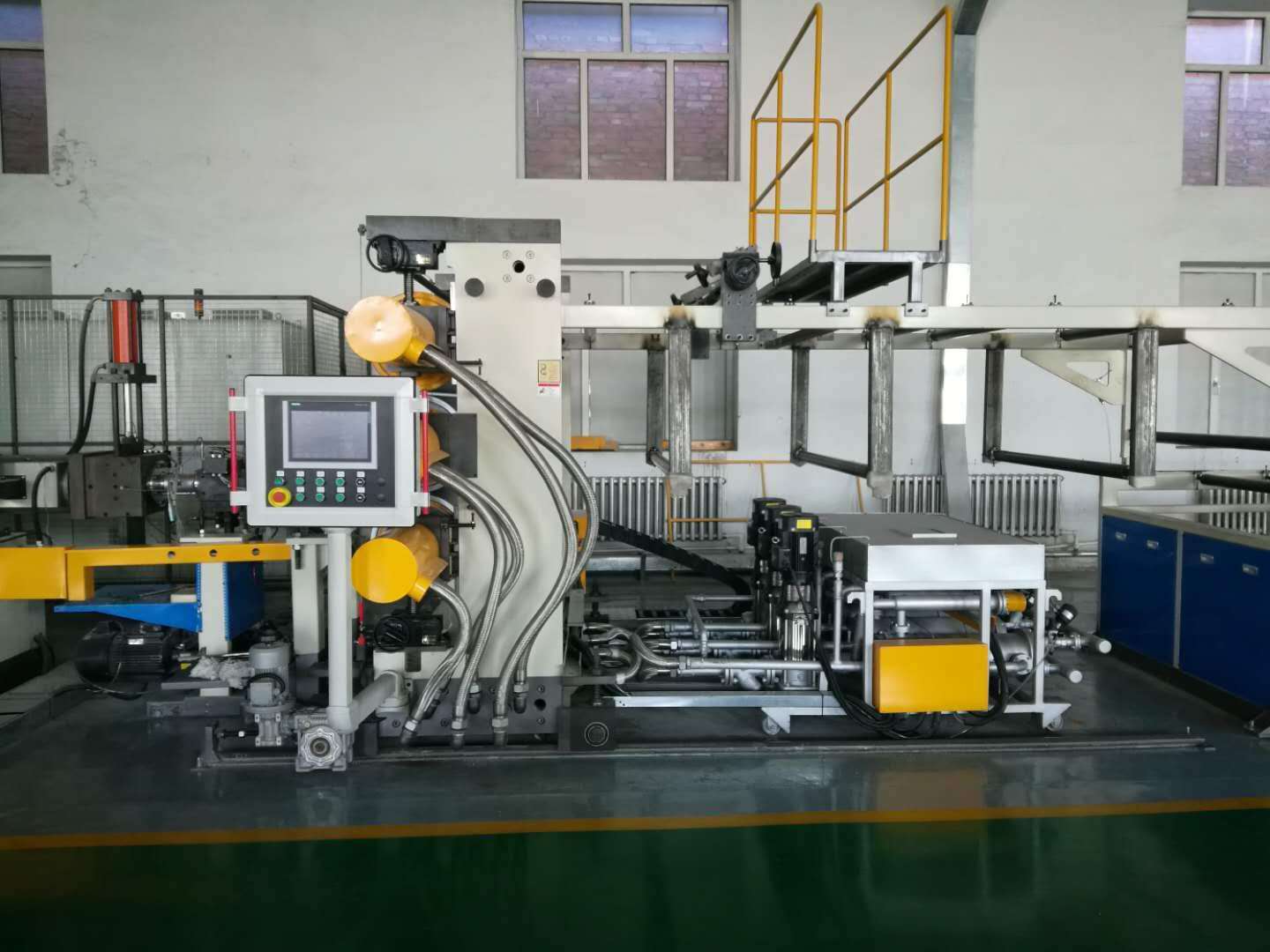 Equipamento de extrusão de geocélula HDPE Loja de fábrica