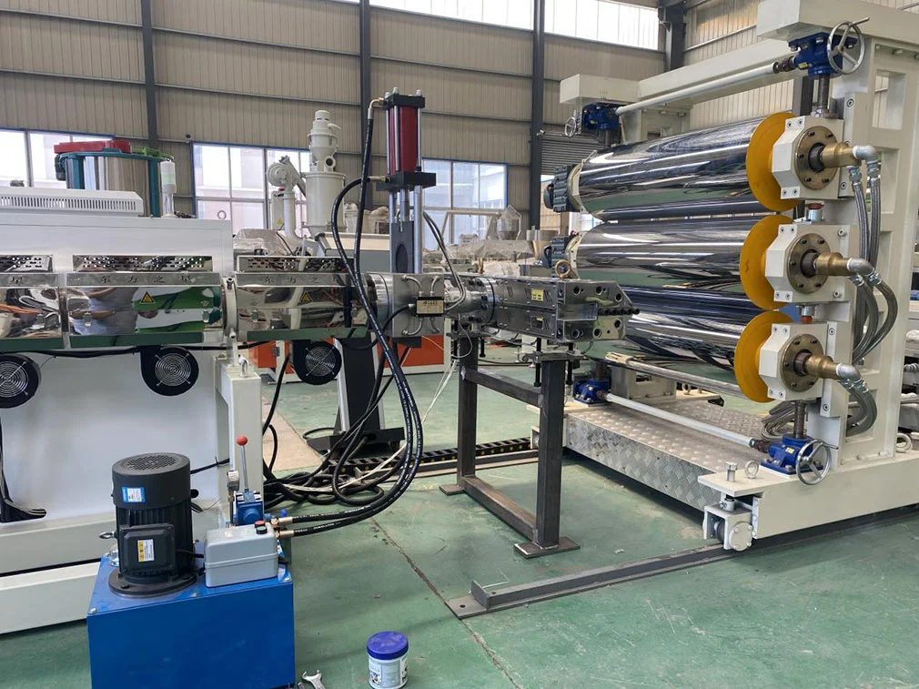 Pe Chemical Foaming Sheet Extruder Machine