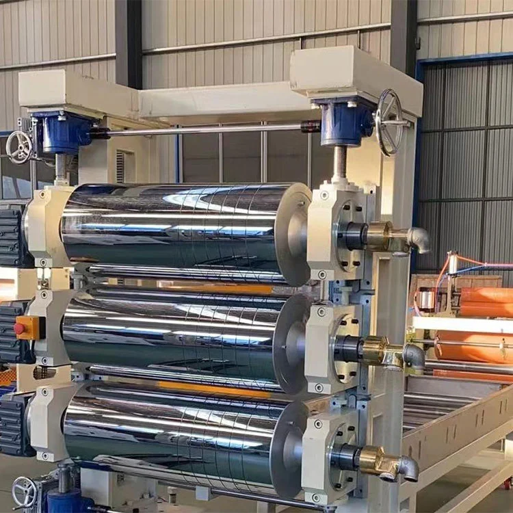 plastic transparent sheet extruder machine