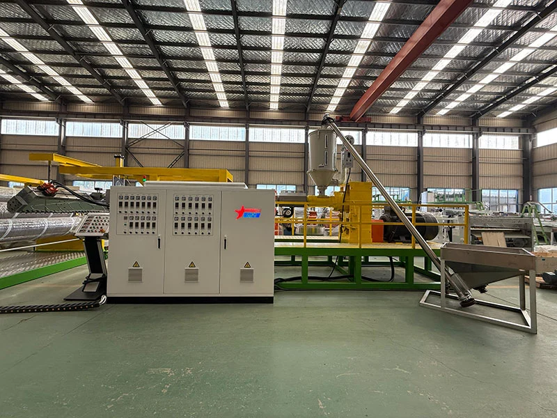 Pp Manure Cleaning Belt Extruder Machine