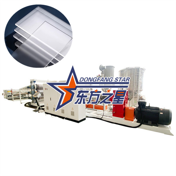 Fabricação de extrusora de folha PMMA Eaststar