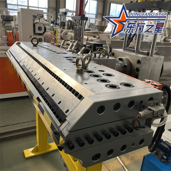 Máquina extrusora de placa de controle de raiz de árvore PP